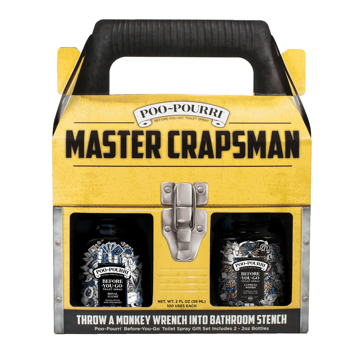 Master Crapsman Gift Set - Poo~Pourri Toilet Spray